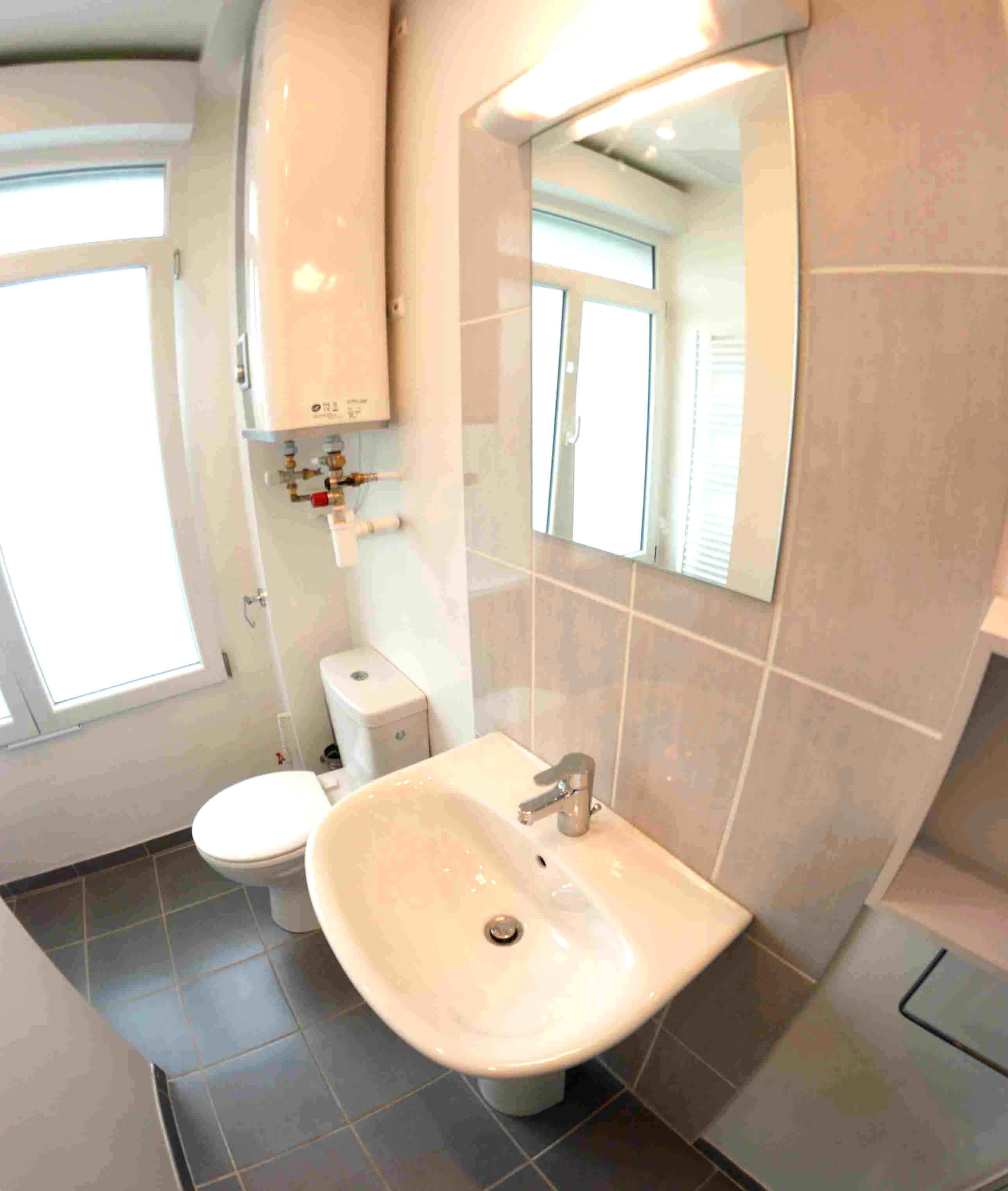 15 Studio lits twin | Salle de bain
