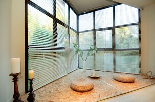 Un sauna, baño turco