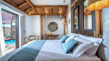 Bungalow (Over water) | Bathroom amenities | Shower, free toiletries, hair dryer, bathrobes