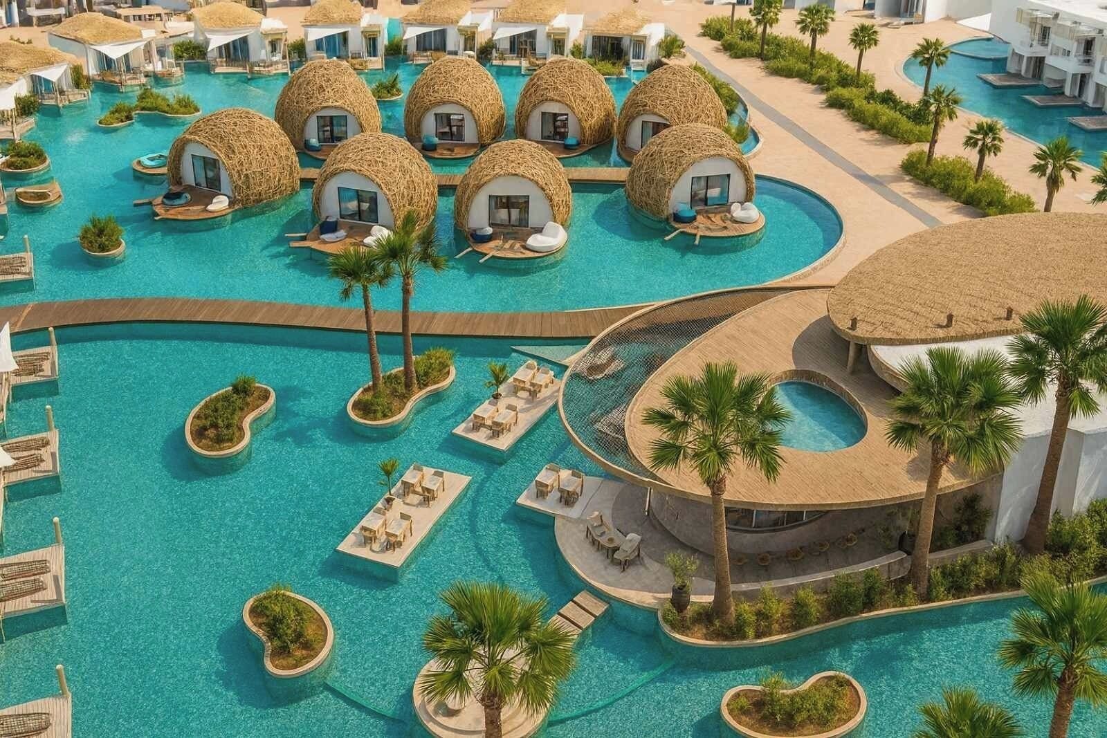 Overwater Nest | Minibar, caja de seguridad en la habitación y escritorio 