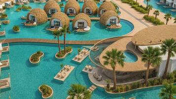 Overwater Nest | Minibar, caja de seguridad en la habitación y escritorio