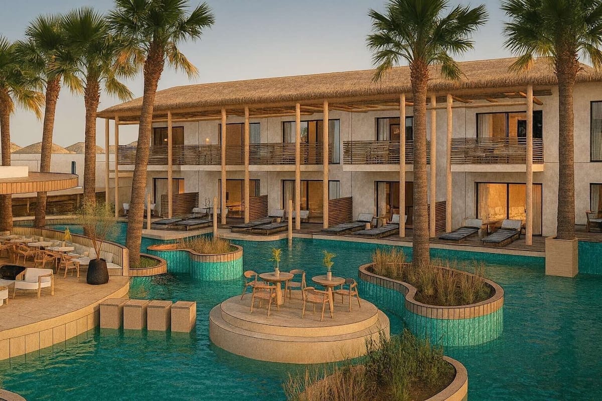 Swim up Maisonette | Minibar, safe på rommet, skrivebord og lydisolert