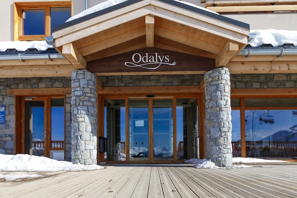 Entrée de l’hébergement