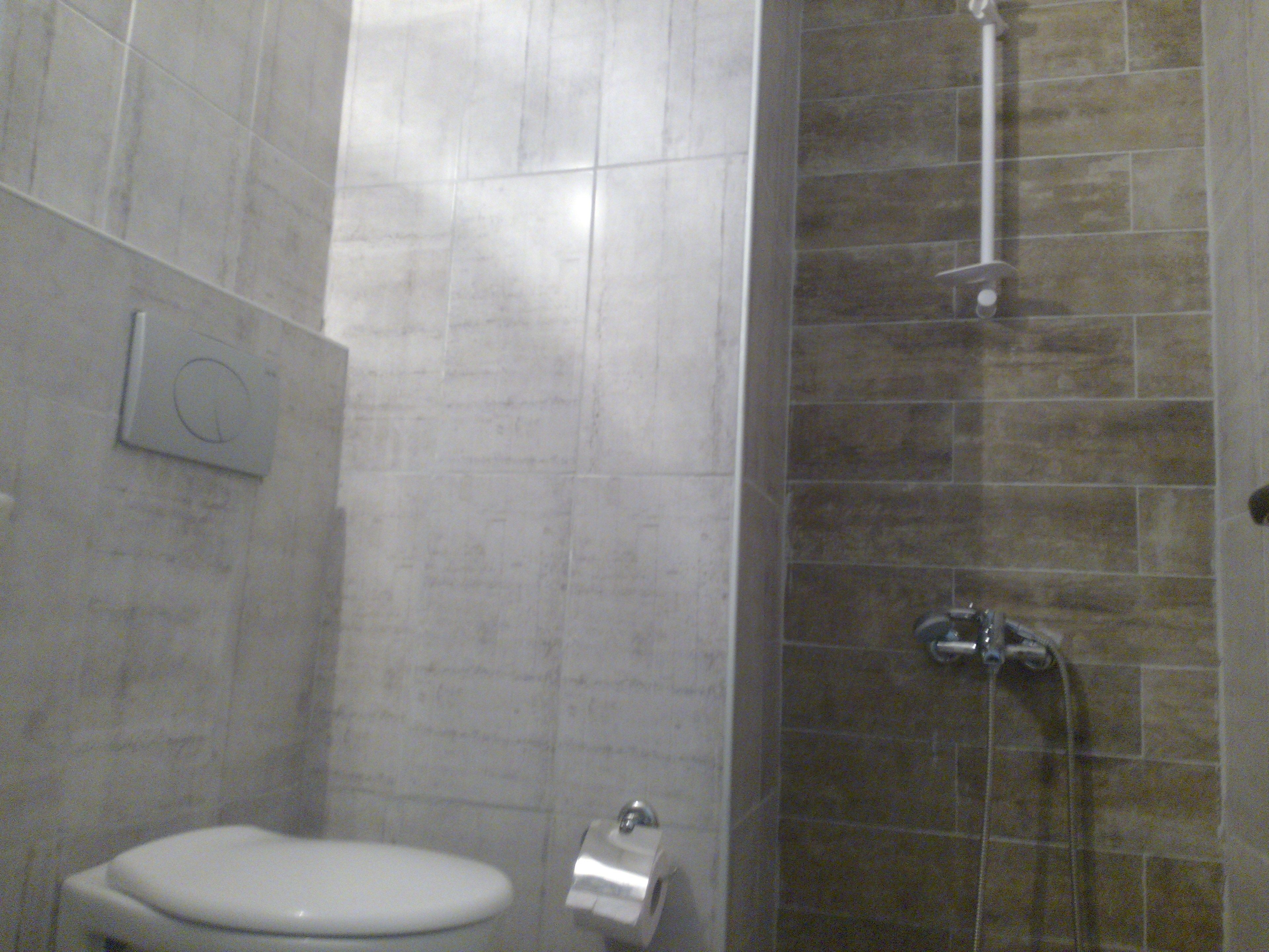 shower, free toiletries, hair dryer, slippers