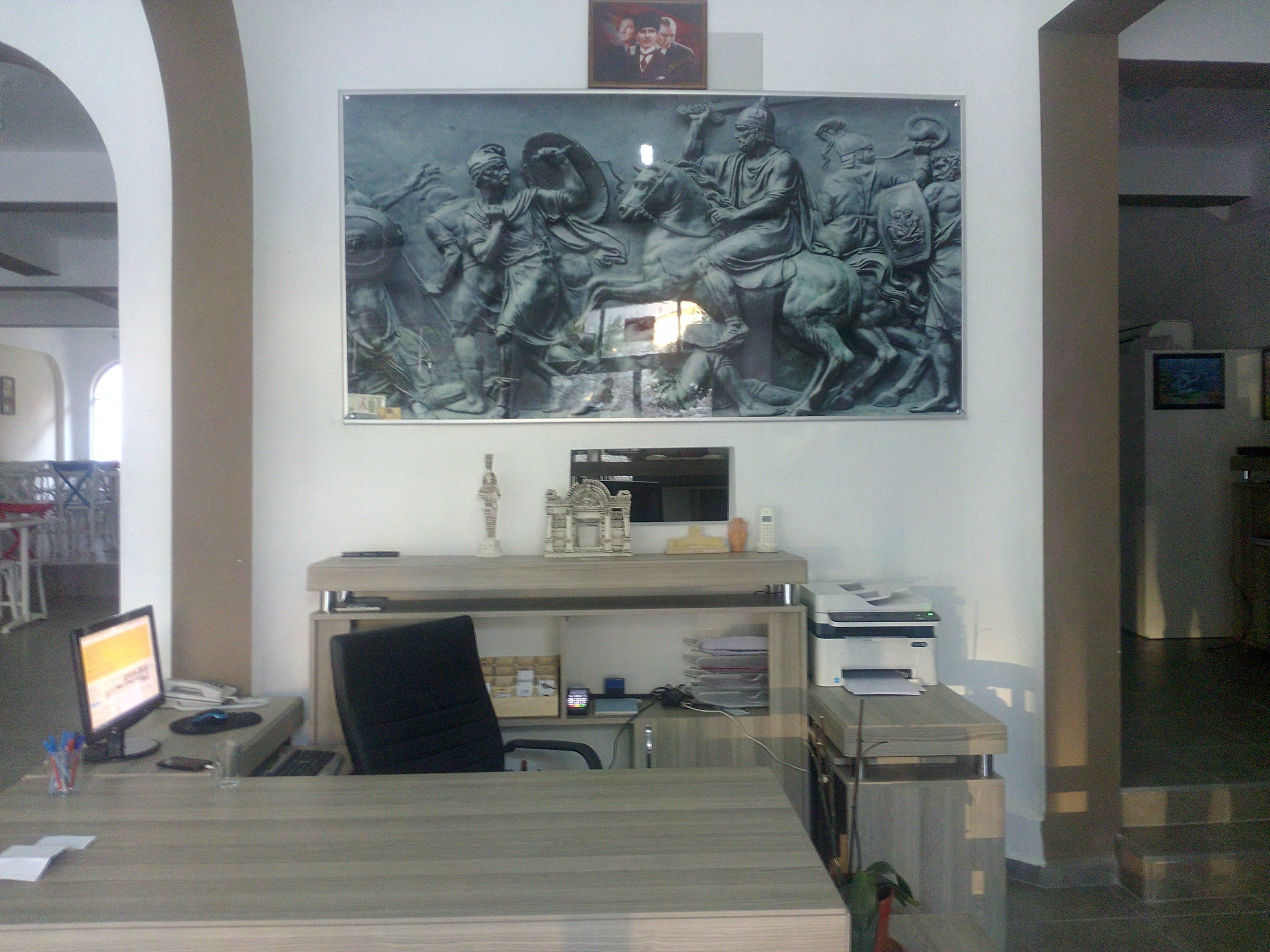 check-in/check-out kiosk