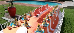 Outdoor pool - Berry Bliss Guest House (Gaborone)
