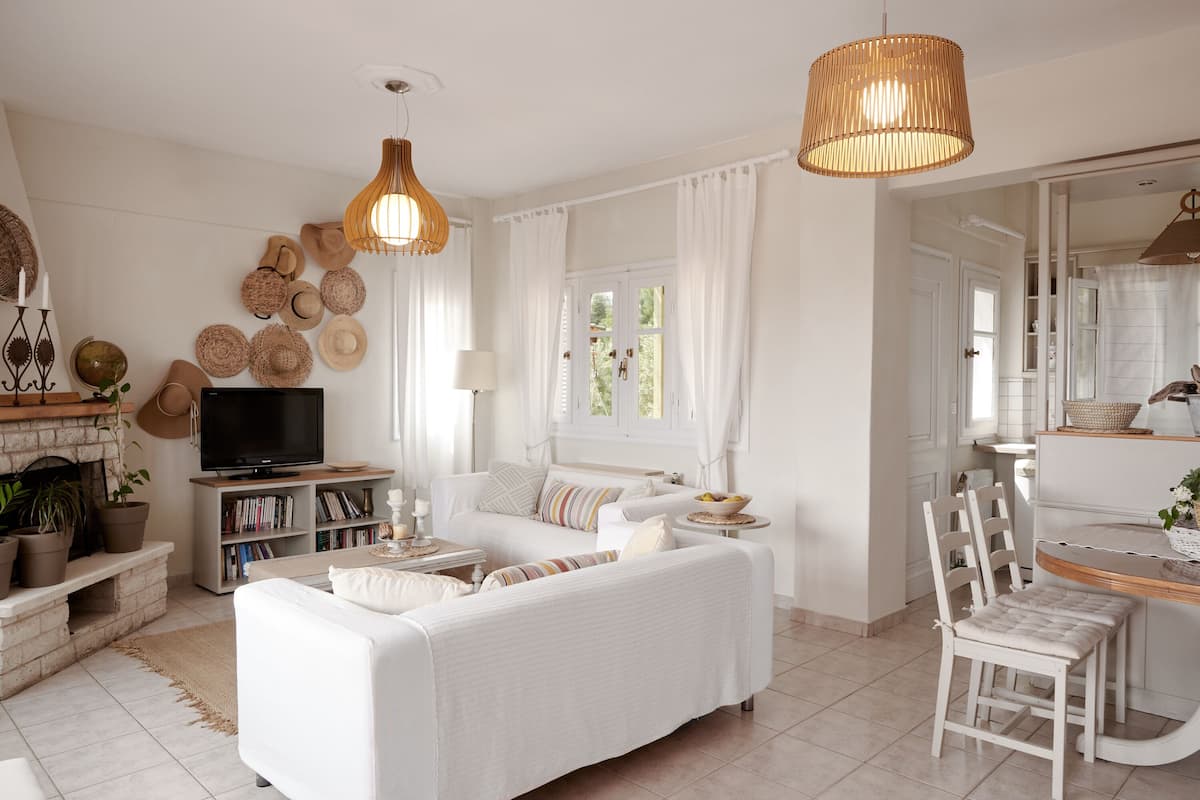 Apartment, 2 Bedrooms, Sea View | Living area | LCD TV