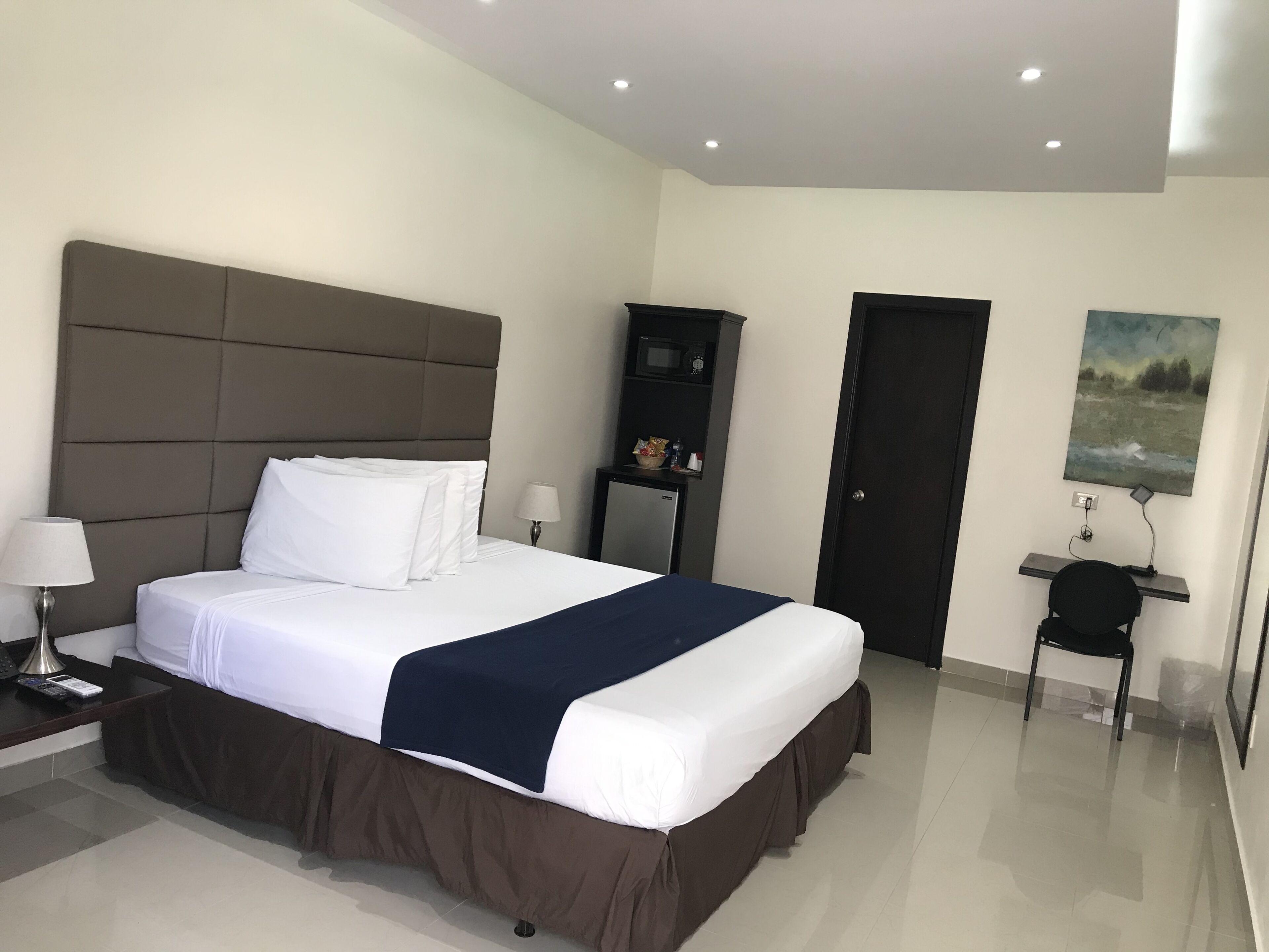 premium bedding, desk, iron/ironing board, free wifi