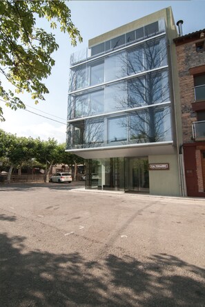 Façade de l’hébergement