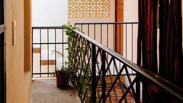 Hypo-allergenic bedding, individually decorated, individually furnished