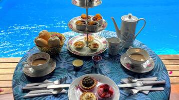 Frokostbuffé er inkludert hver dag