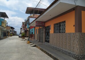 Façade de l’hébergement