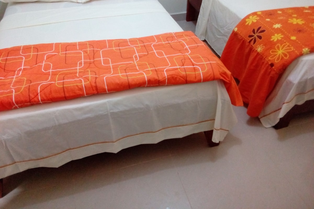 Family Twin Room | Free WiFi, bed sheets