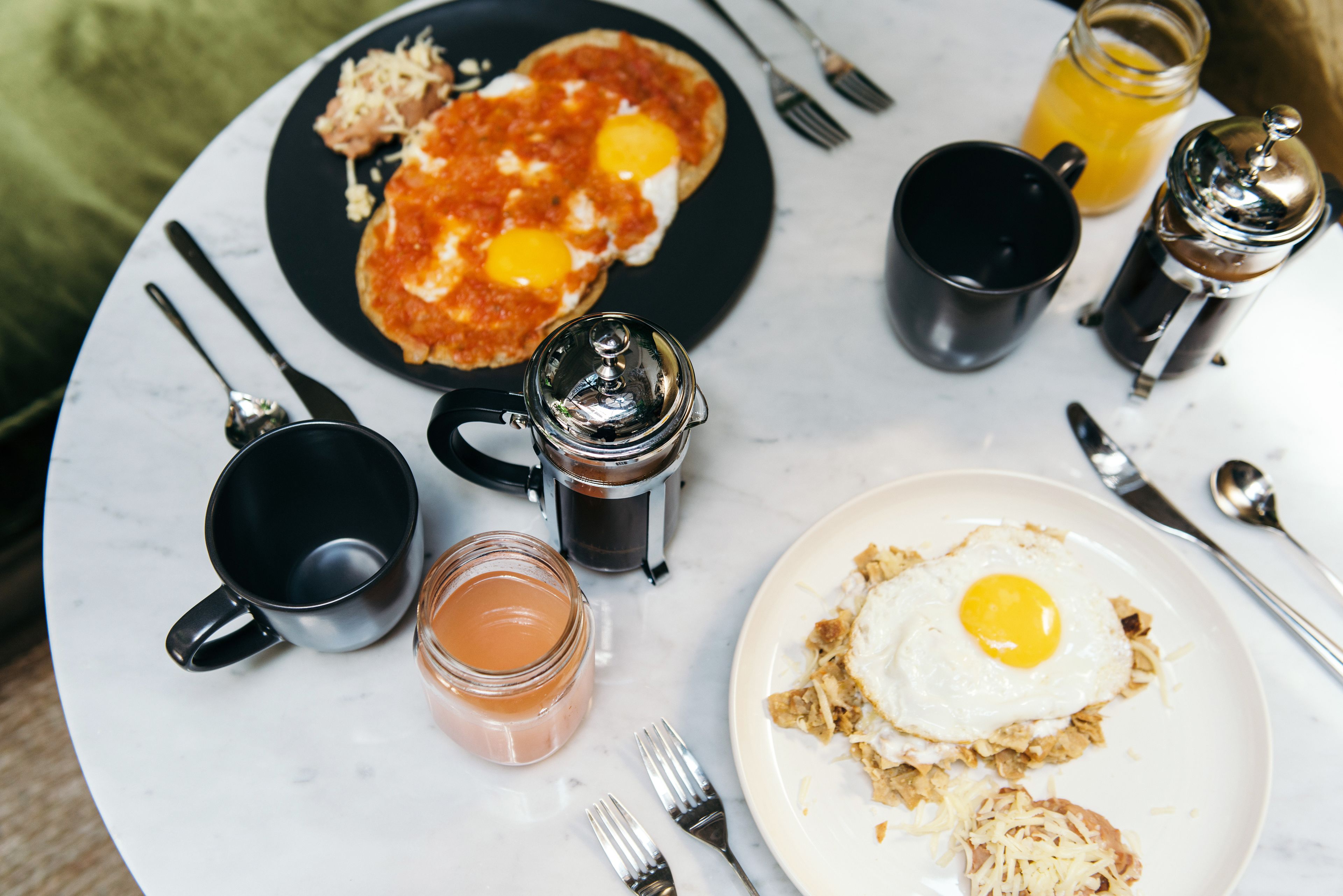 Petit déjeuner préparé à la commande compris tous les jours