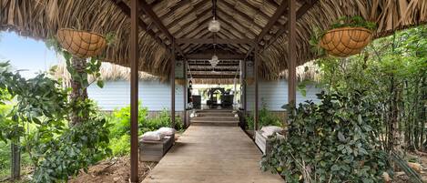 Voorkant van accommodatie