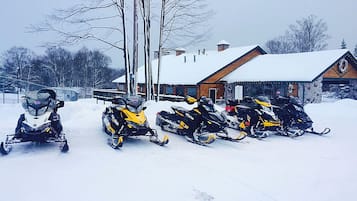 Snowmobiling
