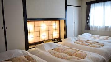 Japanese-style Room, Non Smoking | Down comforters, desk, free WiFi, bed sheets