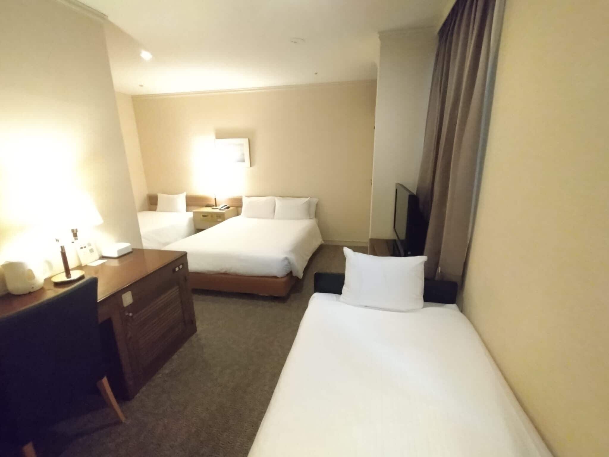 Family Room, Non Smoking (Up to 4 People) | Down duvets, desk, free WiFi, bed sheets