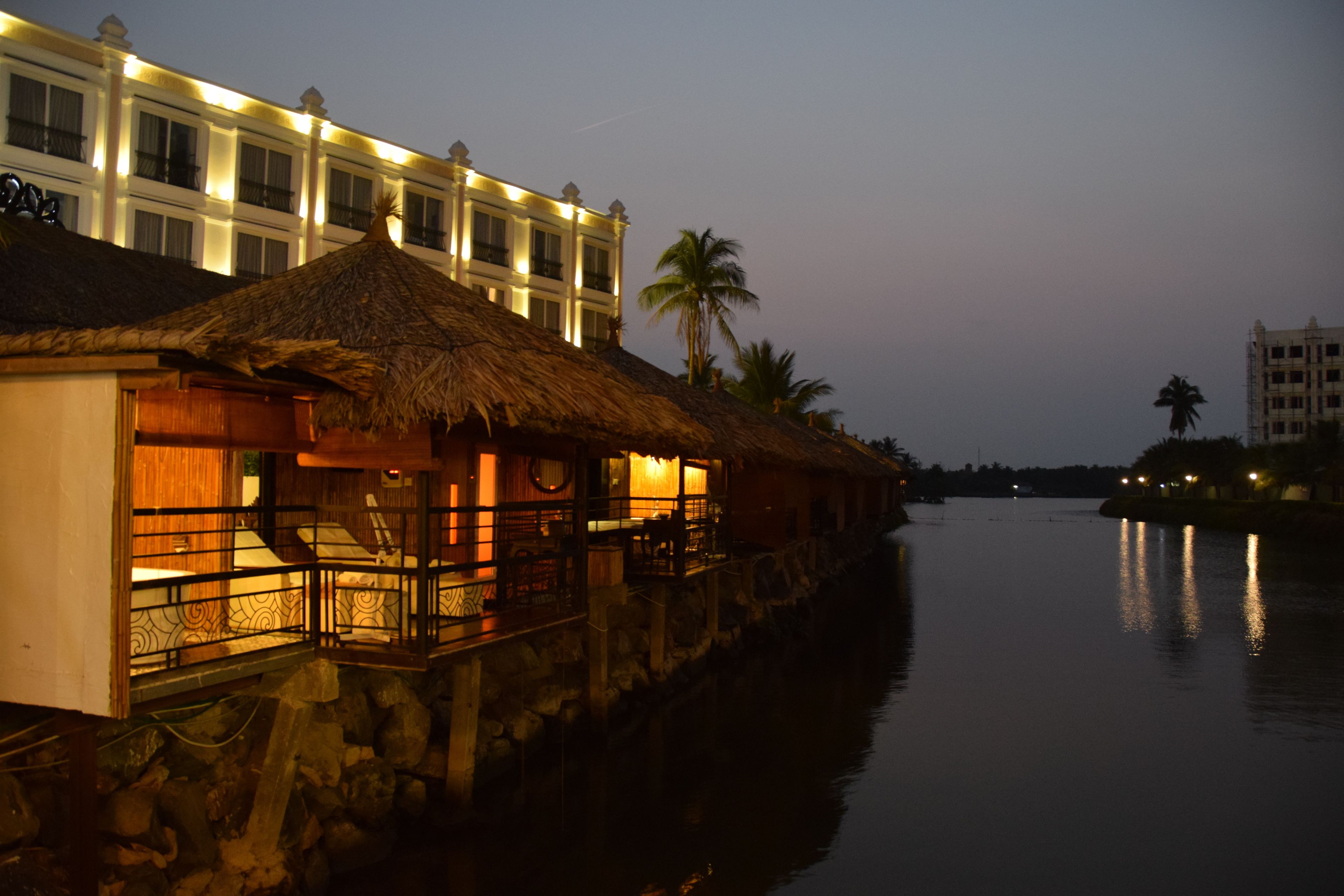 front of property – evening/night