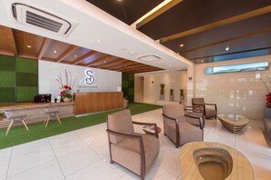 Sala de estar en el lobby