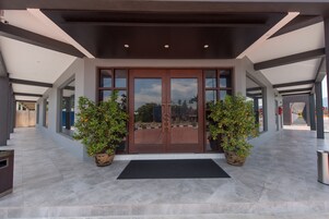 Entrada al alojamiento