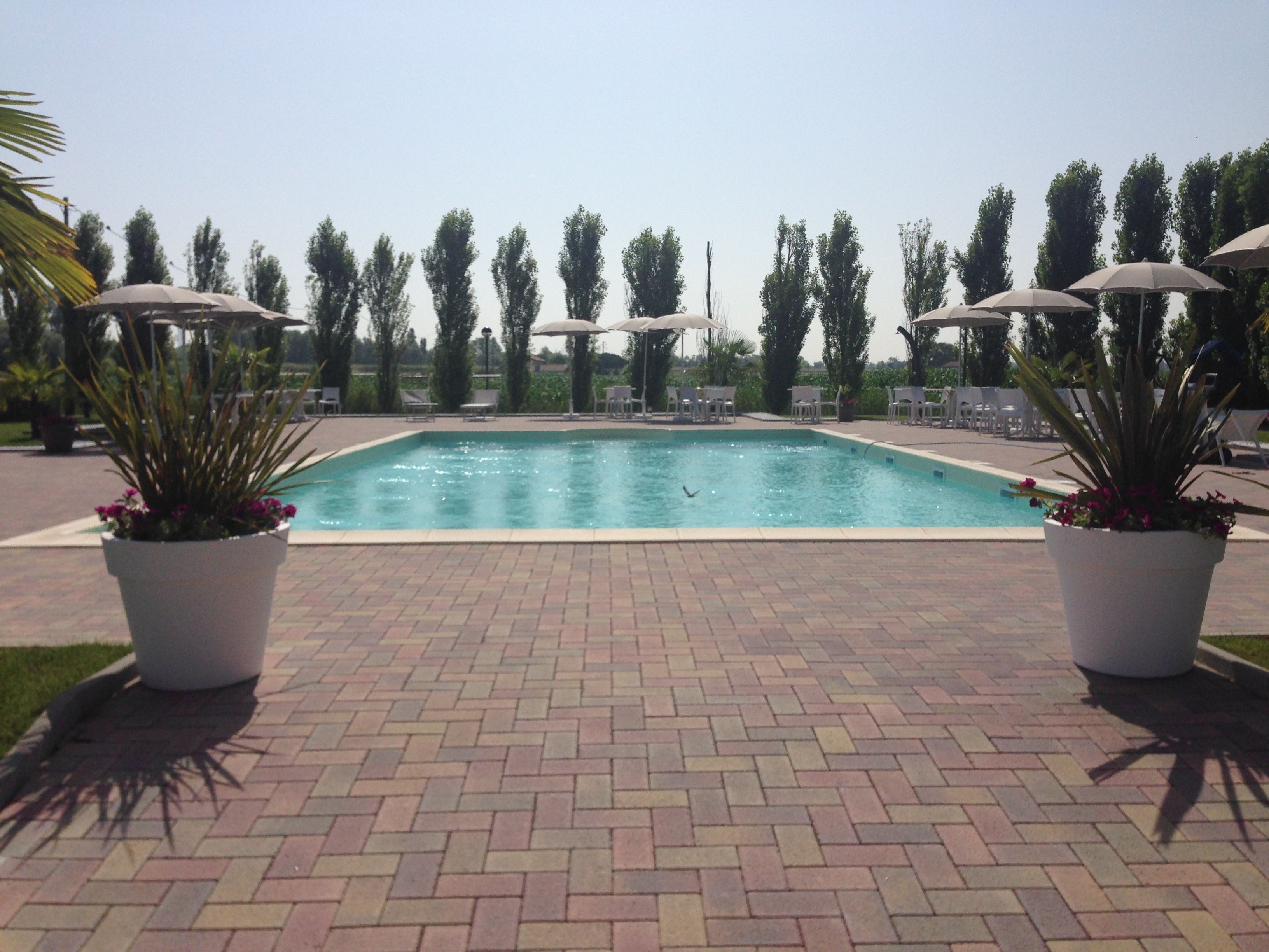 Seasonal outdoor pool