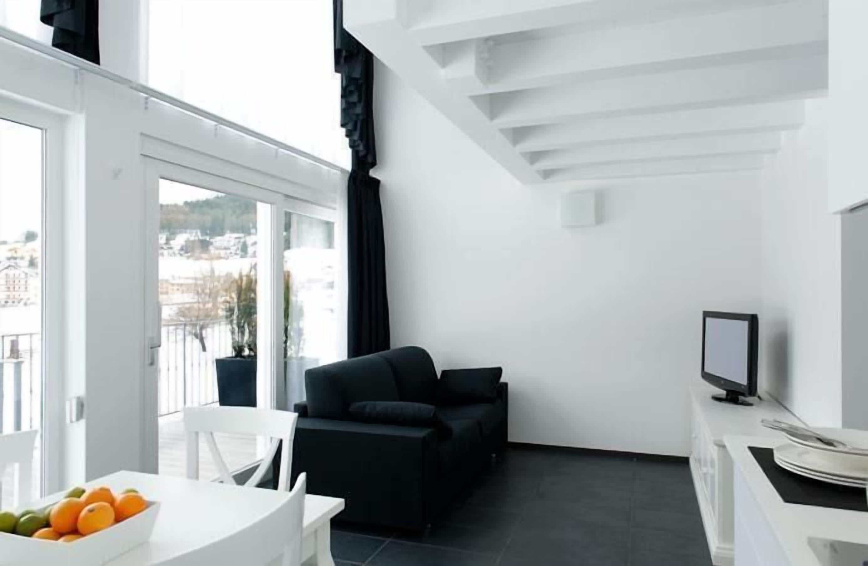 公寓, 1 間臥室 | 起居區 | 平面電視