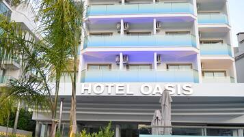 Façade de l’hébergement