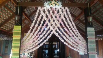 Indoor wedding