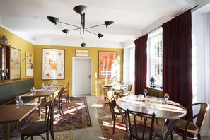 Lunch, dinner served; French cuisine, al fresco dining