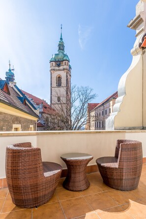Appartement, terrasse | Vue depuis le balcon