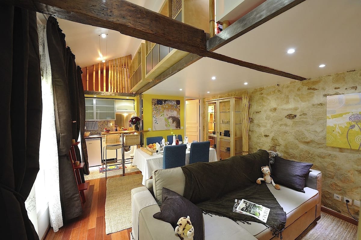 Apartment, 1 Bedroom (Peaceful) | Living area | TV