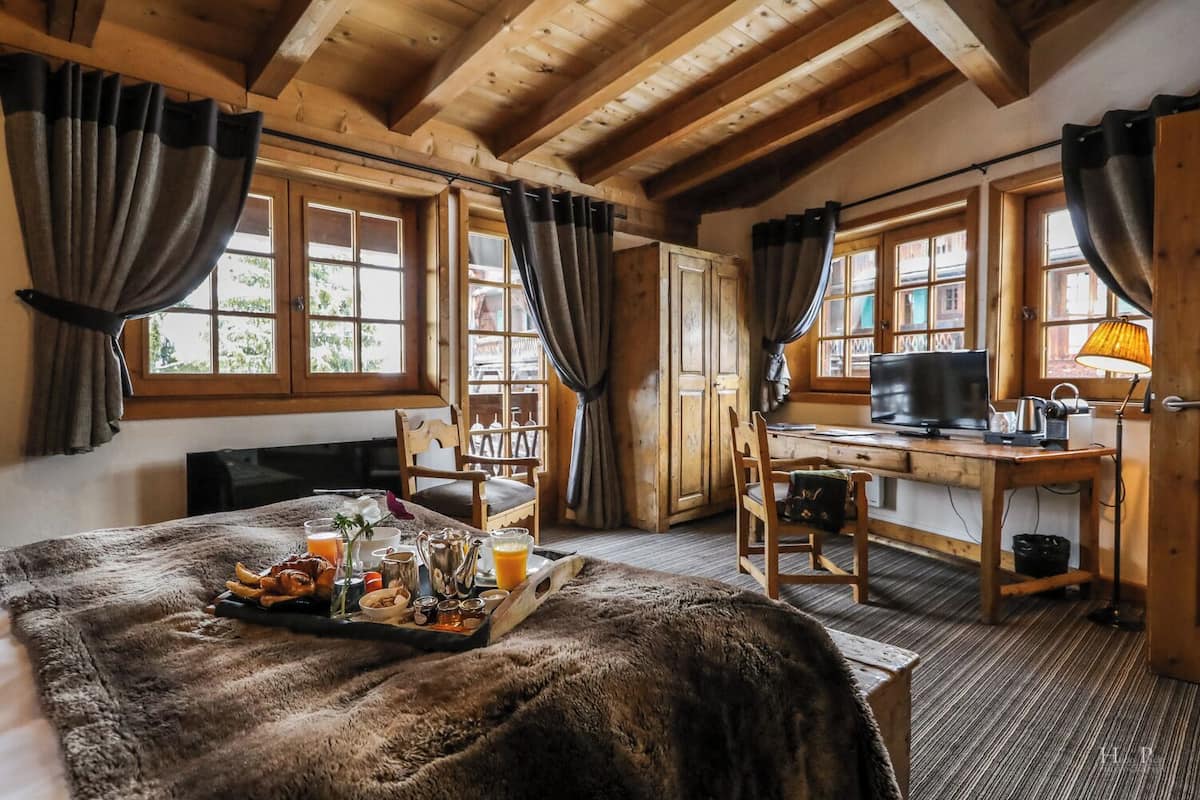 family duplex suite | 1 bedroom, premium bedding, minibar, in-room safe