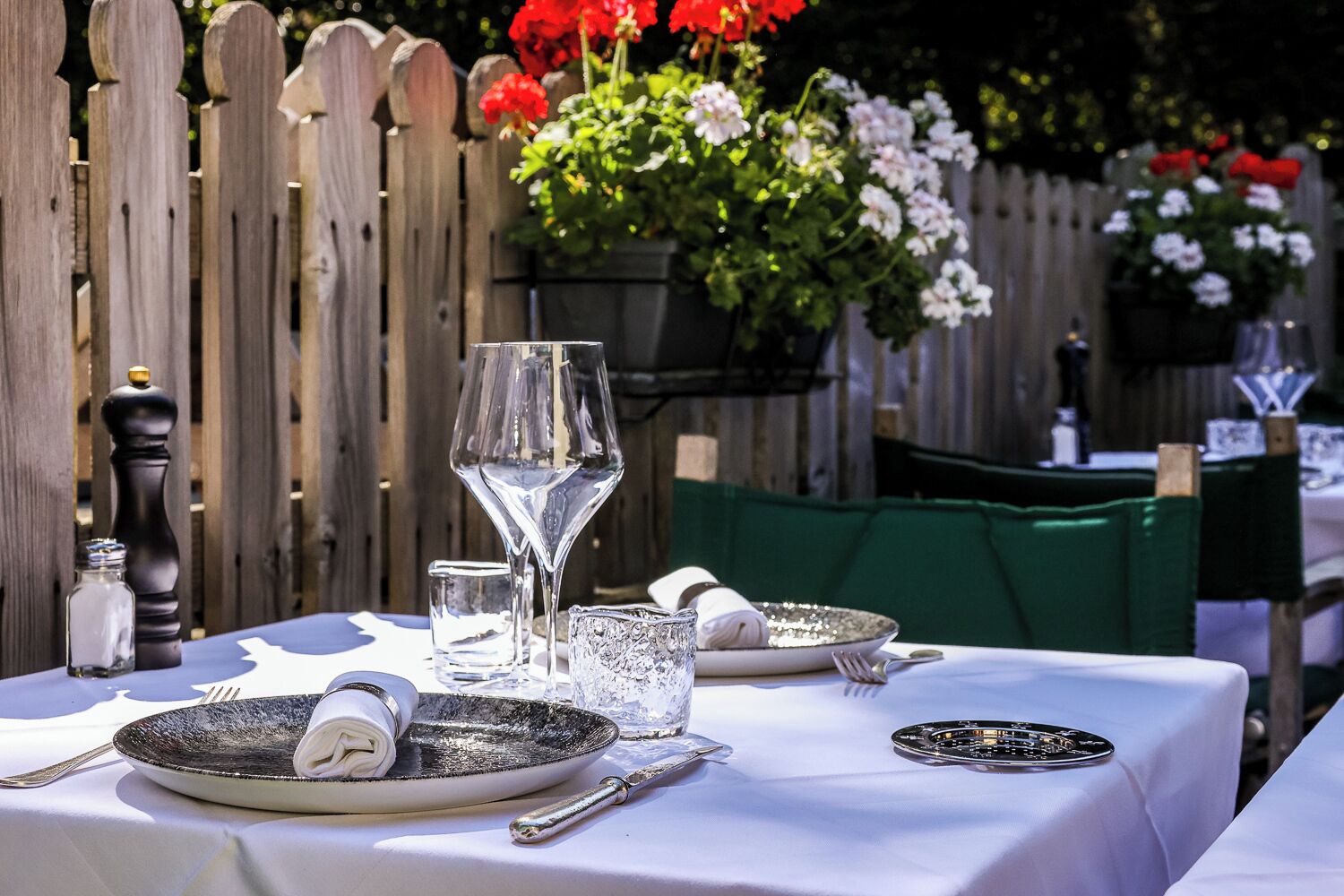 front of property – evening/night