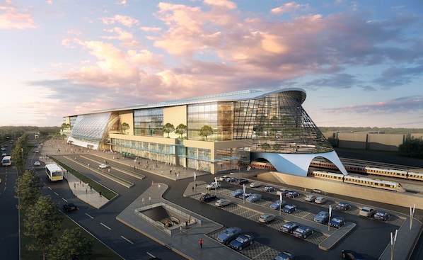 Façade de l’hébergement