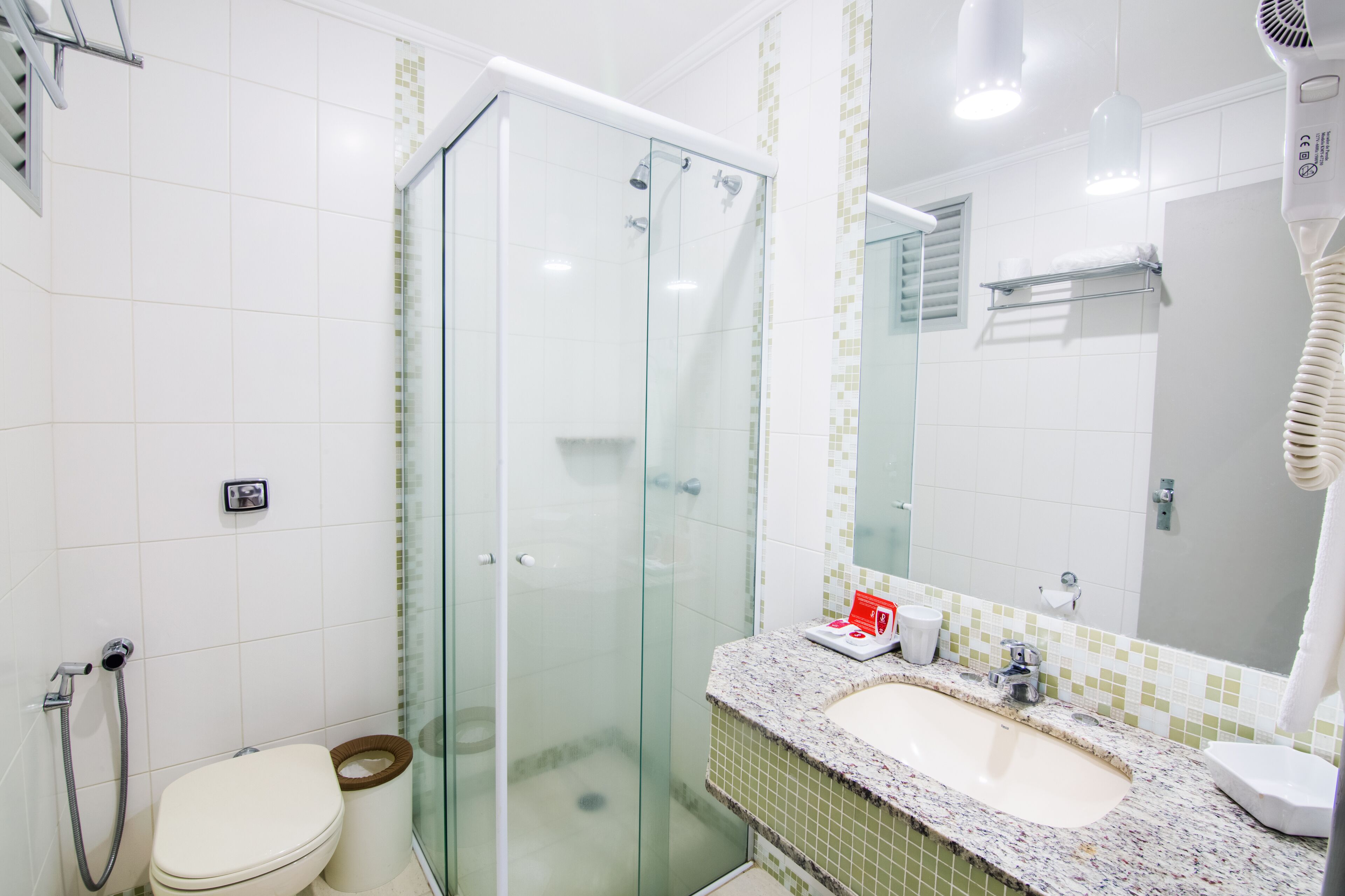 luxury suite, 1 king bed | bathroom | shower, free toiletries, hair dryer, towels