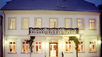 Fassade der Unterkunft