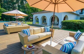 Vue depuis l’hébergement