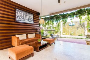 Sala de estar en el lobby
