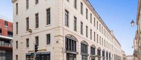 Façade de l’hébergement