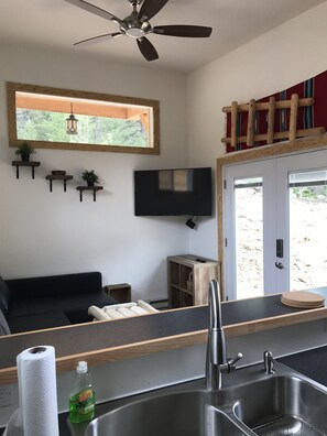 小屋, 2 間臥室, 廚房 | 私人廚房 | 微波爐、爐具、廚房用具/餐具/器皿