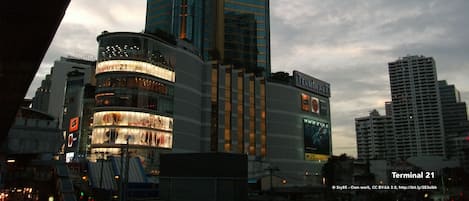 City view from property