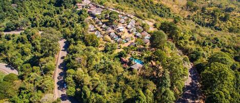 Pemandangan dari udara