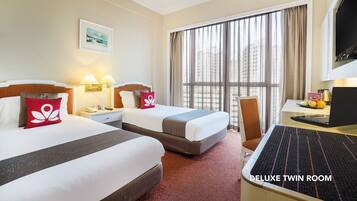 Deluxe Twin Room | In-room safe, desk, iron/ironing board, free WiFi