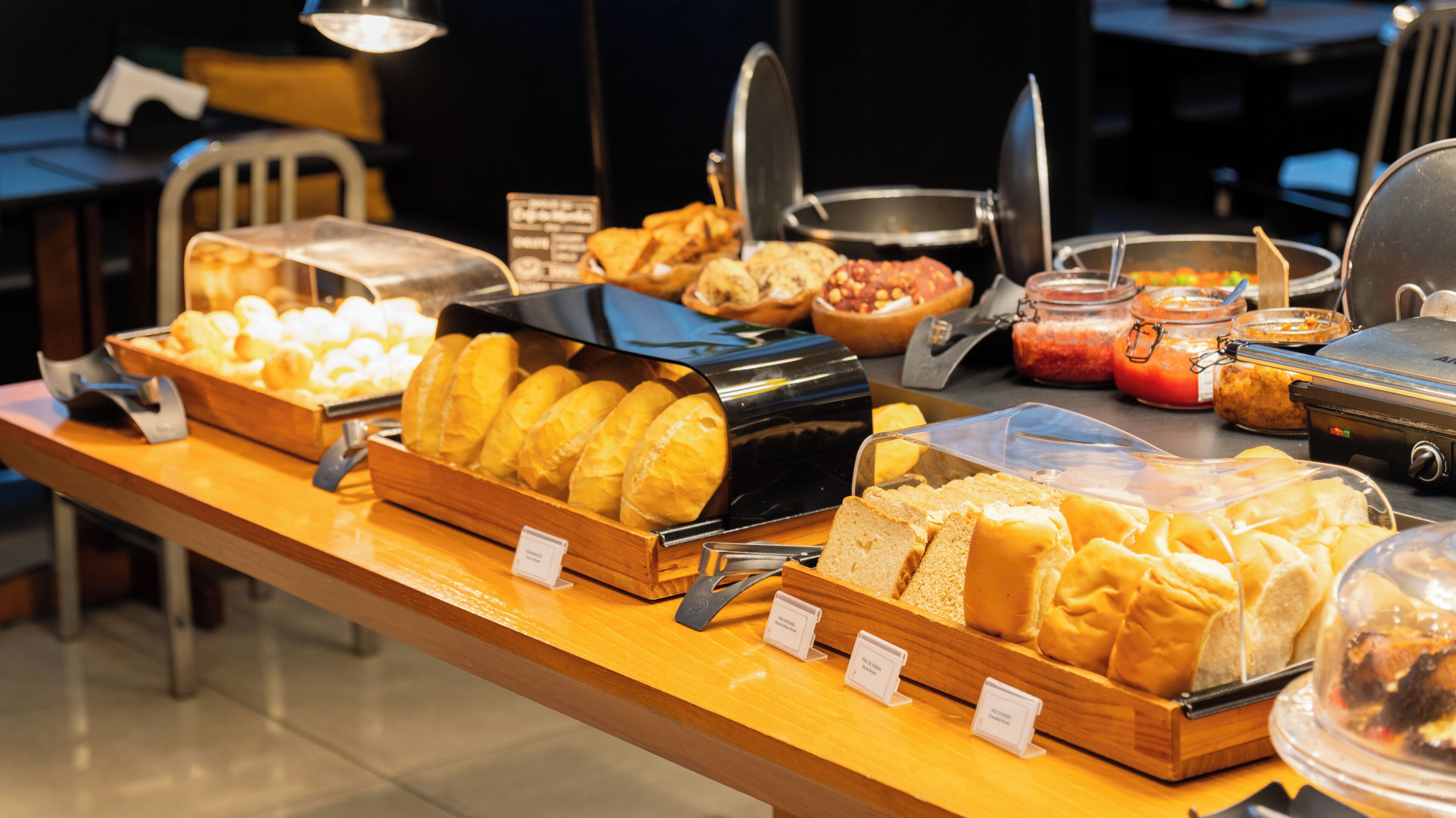 Desayuno estilo bufé
