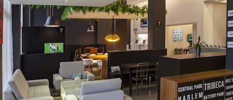 Televisión y estación para iPod