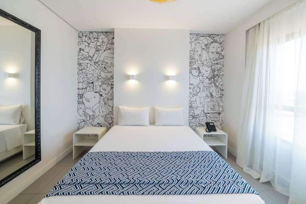 Minibar, in-room safe, desk, blackout curtains