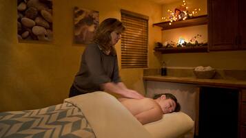 Hot stone massages, deep-tissue massages, Swedish massages