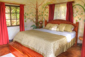 Luxury Bungalow, 1 Bedroom, Garden Area | 1 bedroom, in-room safe, desk, free WiFi