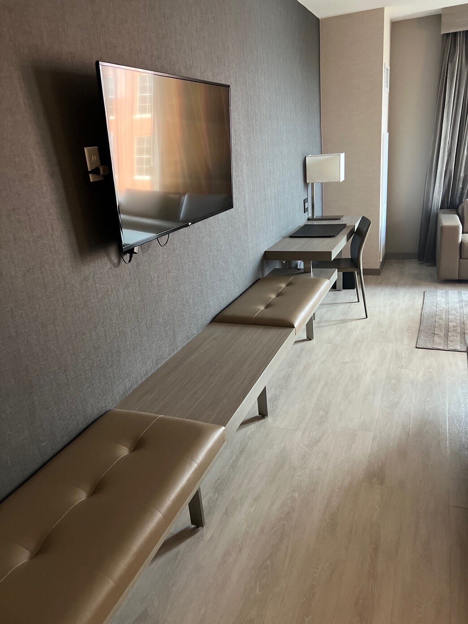 room, 1 king bed with sofa bed (mobility accessible, tub) | hypo-allergenic bedding, desk, iron/ironing board, free wifi